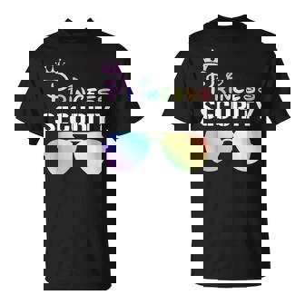 Princess Security Crown Squad Sunglasses Birthday Souvenir T-Shirt | Seseable FR