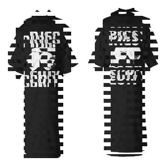Princess Security Halloween Costume Dad Boy T-Shirt | Mazezy