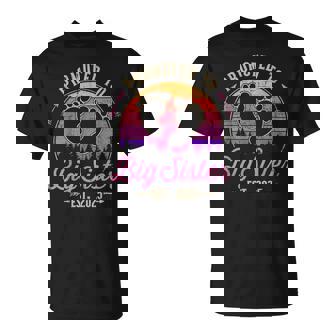 Promoted To Big Sister 2025 Vintage For New Baby Shower T-Shirt - Thegiftio UK