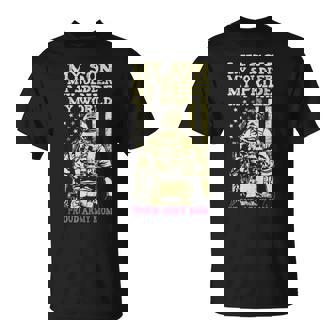 Proud Army Grandma Camouflage Soldier Family Love Military T-shirt - Monsterry