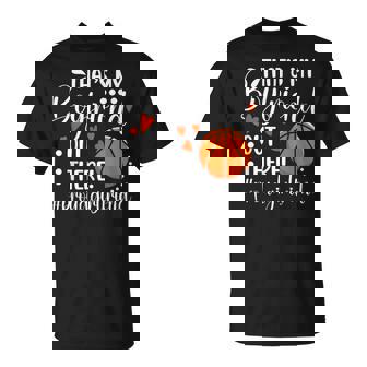 Proud Basketball Girlfriend Of A Basketball Player T-Shirt - Monsterry