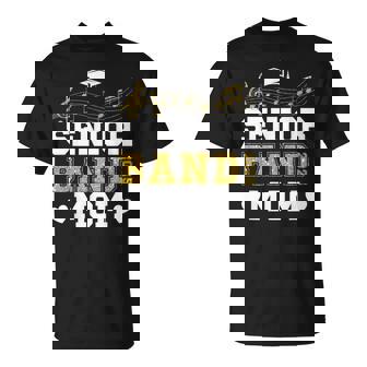 Proud Senior Band Mom 2025 Senior Marching Band Mama 2025 T-Shirt - Monsterry