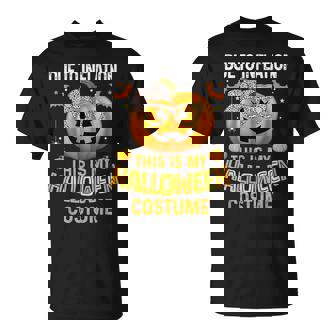 Pumpkin Halloween Costume Kid Halloween 2024 T-Shirt - Thegiftio