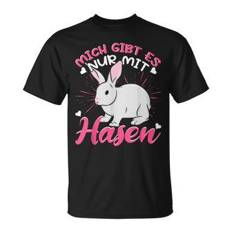 Rabbit Mich Gibt Es Nur Mit Hasen T-Shirt - Geschenkecke