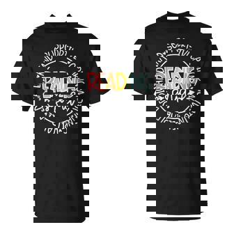 Reading Squad Teacher Reader Librarian Interventionist Team T-Shirt - Thegiftio
