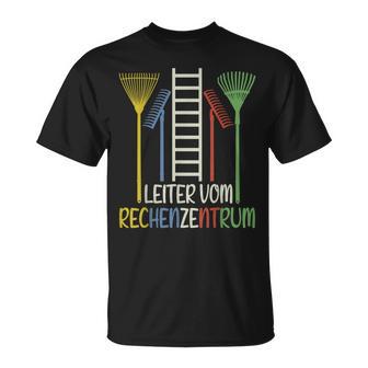 Rechenzentrum Garden Tools Rake Ladder Garden T-Shirt - Geschenkecke