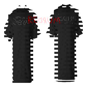 Redrum 1980S Shining Men's & Women's Graphic Novelty T-Shirt - Thegiftio UK