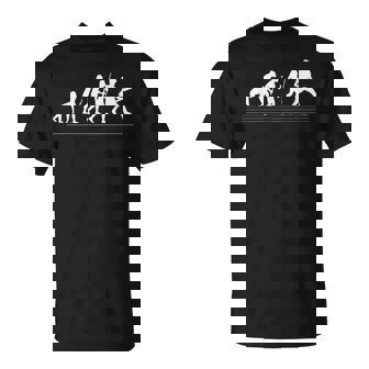 Regalo De Evolución Del Guitarrista Para Guitarristas Camiseta unisex - Regaloses