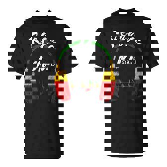 Reggae Mamá Rastafari Raíces Música Auriculares Madre Sin Mangas Camiseta unisex - Regaloses