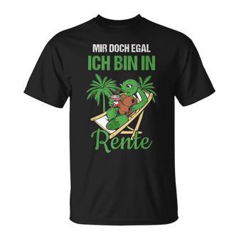 Rensionung Mir Doch Egal Ich Bin In Rente S T-Shirt - Geschenkecke