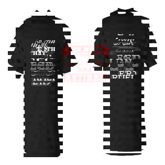 Retirement Funny The Man Myth Legend Has Retired T-Shirt - Thegiftio