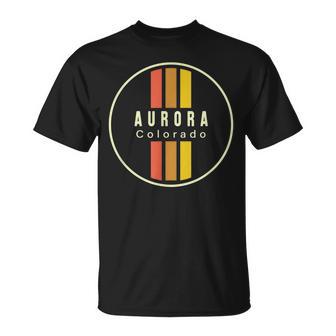 Retro Aurora Colorado T-Shirt - Geschenkecke