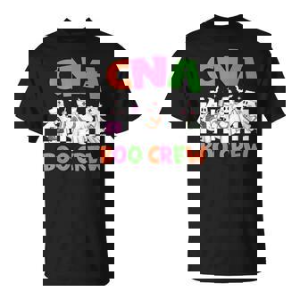 Retro Cna Boo Crew Nurse Halloween Costumes T-Shirt - Monsterry