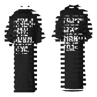 Retro It's Me Hi I'm The Husband It's Me Father's Day T-Shirt - Thegiftio UK