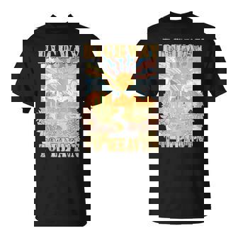 Retro Sunshine Highway To Heaven Love Like Jesus Christian T-Shirt - Monsterry