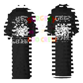 Retro Surgery Boo Crew Surgical Tech Halloween Costumes T-Shirt - Thegiftio UK