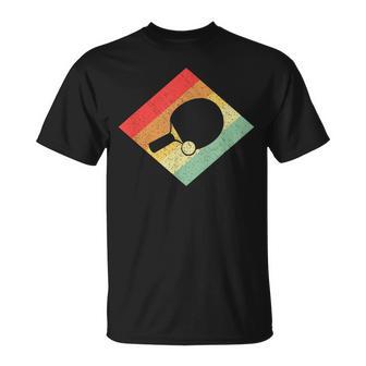 Retrointage Table Tennis For Table Tennis Player T-Shirt - Geschenkecke