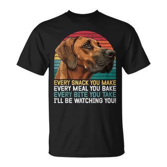 Ridgeback Jeden Bissen Den Du Isst Ridgeback T-Shirt - Geschenkecke