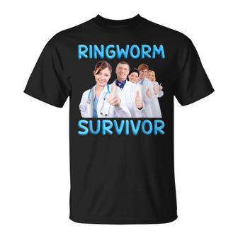 Ringworm Survivor Oddly Specific Dank Meme T-Shirt - Monsterry