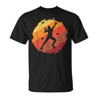 Rock Climbing Retrointage Bouldering T-Shirt - Geschenkecke