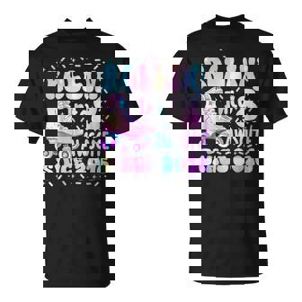 Roller Skate 8Th Birthday Rolling Into 8 Awesome 2016 Girls T-Shirt - Seseable