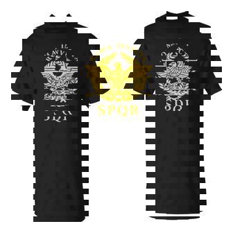 Roma Invicta Spqr Águila Romana Camiseta unisex - Regaloses