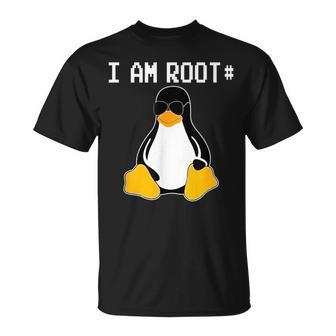I Am Root Programmer Sysadmin T-Shirt - Cadeauxyz