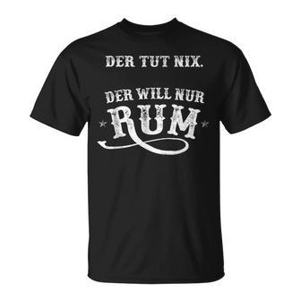 Rum Drinker T-Shirt - Geschenkecke