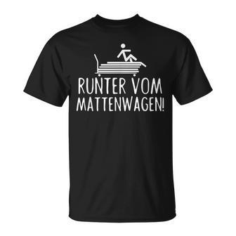 Runterom Mattenwagen I Sport Lehrerin Lehrerin T-Shirt - Geschenkecke