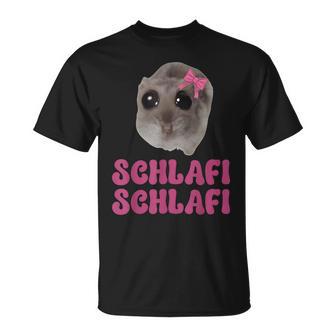 Sad Hamster Schlafi Schlafi T-Shirt - Seseable