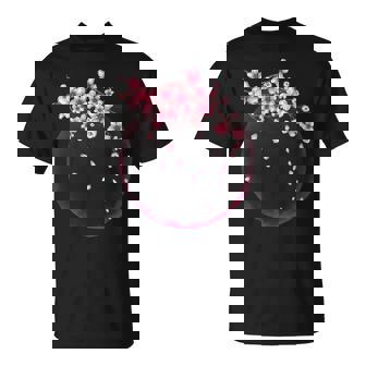 Sakura Impression D'art Japonais Fleurs De Cerisier T-Shirt - Cadeauxyz