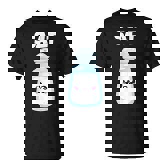 Salt Costume Matching Pepper And Salt Couple Kawaii T-Shirt - Thegiftio UK