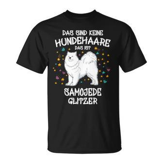 Samoje Glitter Dog Holder Dog Fun T-Shirt - Seseable