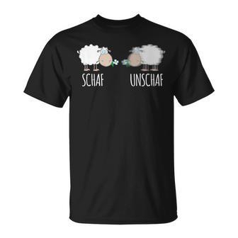 Schaf Unschaf T-Shirt - Geschenkecke