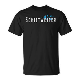 Schietwetter Für Kaltte Tage Cuddling Outdoor Sports Rain T-Shirt - Geschenkecke