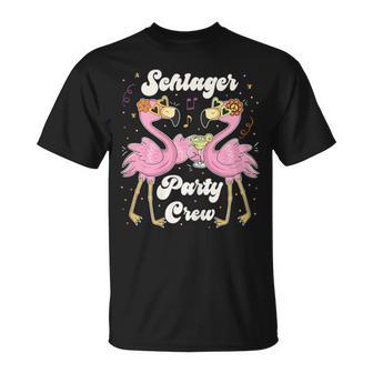 Schlager Party Crew Mädels Schlager Party Team T-Shirt - Geschenkecke