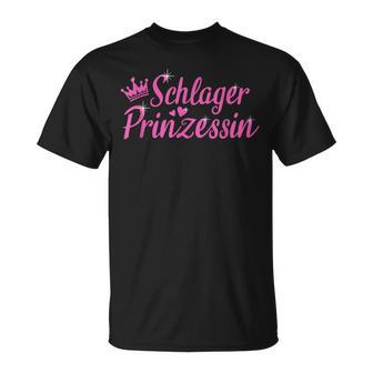 Schlager Princess Schlagermusik T-Shirt - Geschenkecke