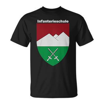 School Of Infantry Infs Infanterieschule German Army Emblem T-Shirt - Monsterry CA