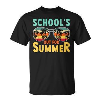 Schools Out For Summer Die Schule Ist Im Sommer Die S S T-Shirt - Geschenkecke