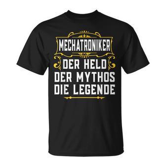 Schrauber Held Mythos Legende Mechatroniker T-Shirt - Geschenkecke