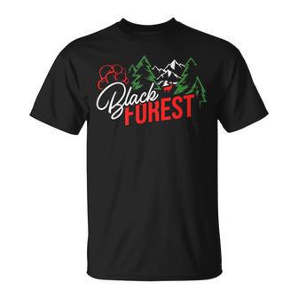 Schwarzwald Forest Bollenhut Hiking Souvenir T-Shirt - Geschenkecke