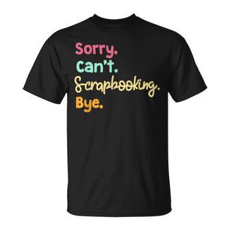 Scrapbooking Hobbyist Artists Journal Memories Scrapbook T-Shirt - Monsterry