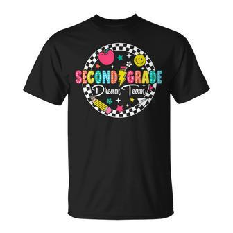 Second Grade Dream Team Bruh Back To School Tour On Back T-Shirt - Monsterry UK