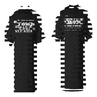 Senior Volleyball Dad Class Of 2025 Graduation Graduate T-Shirt | Seseable UK