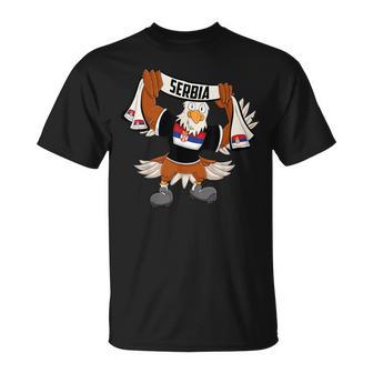 Serbia Eagle T-Shirt - Geschenkecke