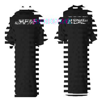 Shoegaze Disfraz De Festival De Arte Con Purpurina Género Musical Camiseta unisex - Regaloses
