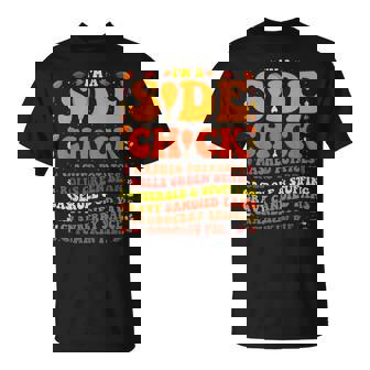Im A Side Chick Thanksgiving Day Turkey Leg Im A Side Chick T-Shirt - Seseable