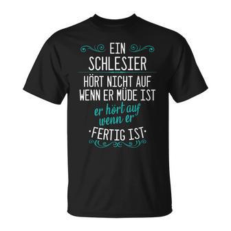 Silesia Schlesier Germany Poland Slogan T-Shirt - Seseable