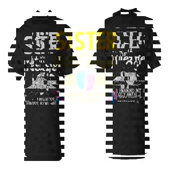 Sister Of A Little Angel Infant Loss Awareness Miscarriage T-Shirt - Monsterry