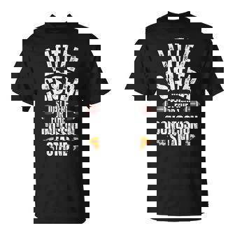 Sister Love Pizza Family Youth Football Concession Stand T-Shirt - Monsterry